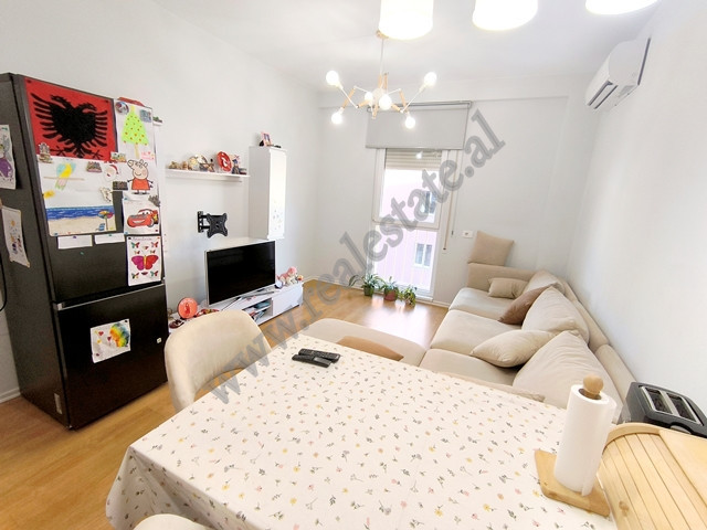 Two bedroom apartment for rent in Hasan Vogli street, in 3D Residence, Tirana.
It is located on the
